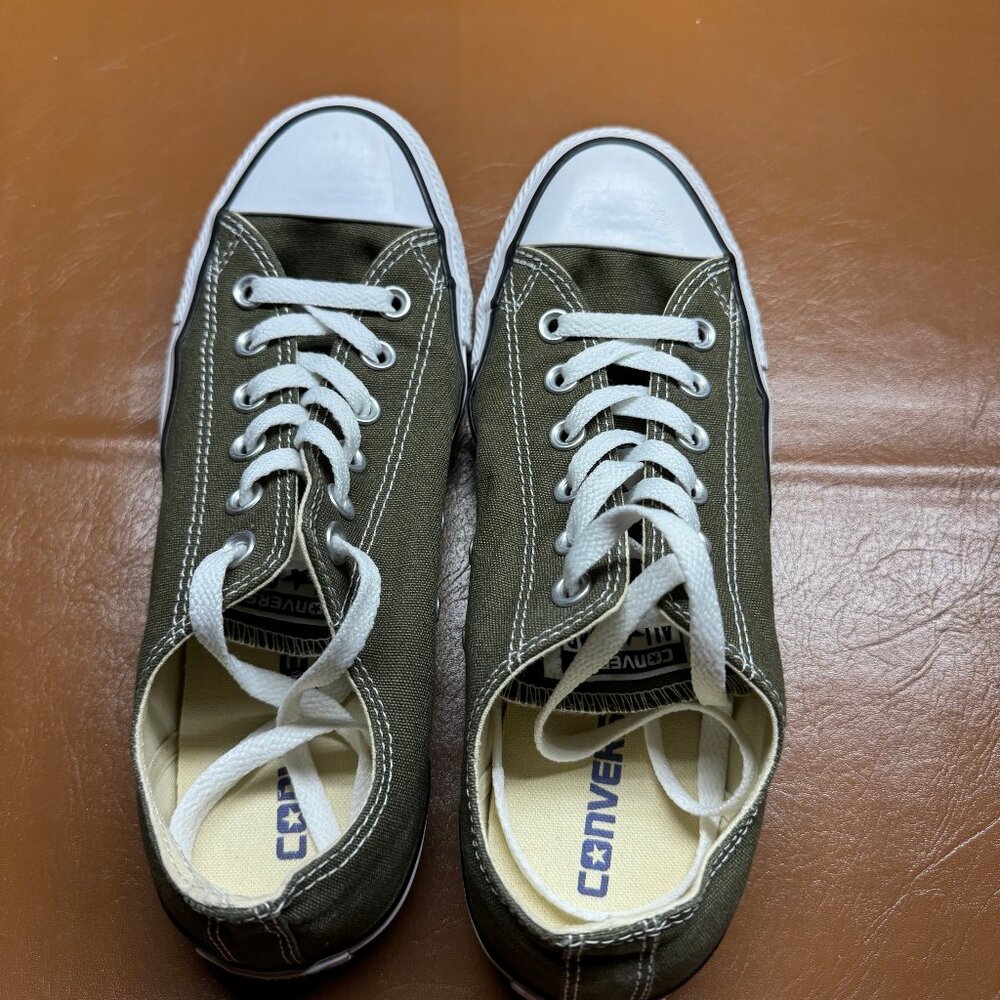 Converse All Star Green Sneakers Size 8.5